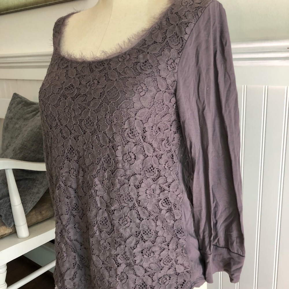 Lauren Conrad blouse with fringe.